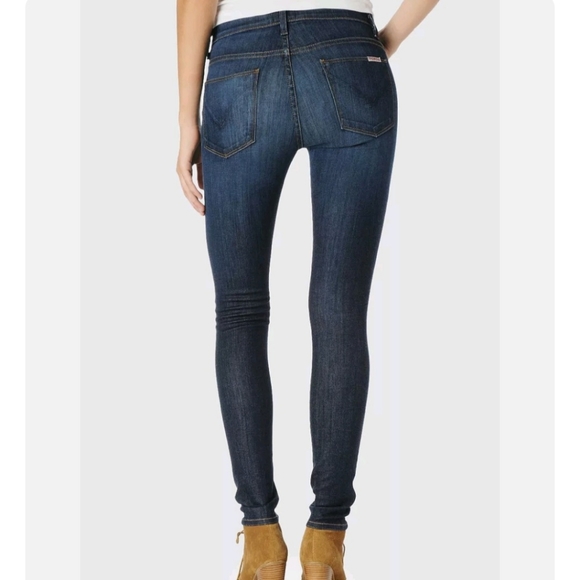 Hudson Nico Midrise Super Skinny Jeans in Siouxie size 25 - Picture 3 of 11